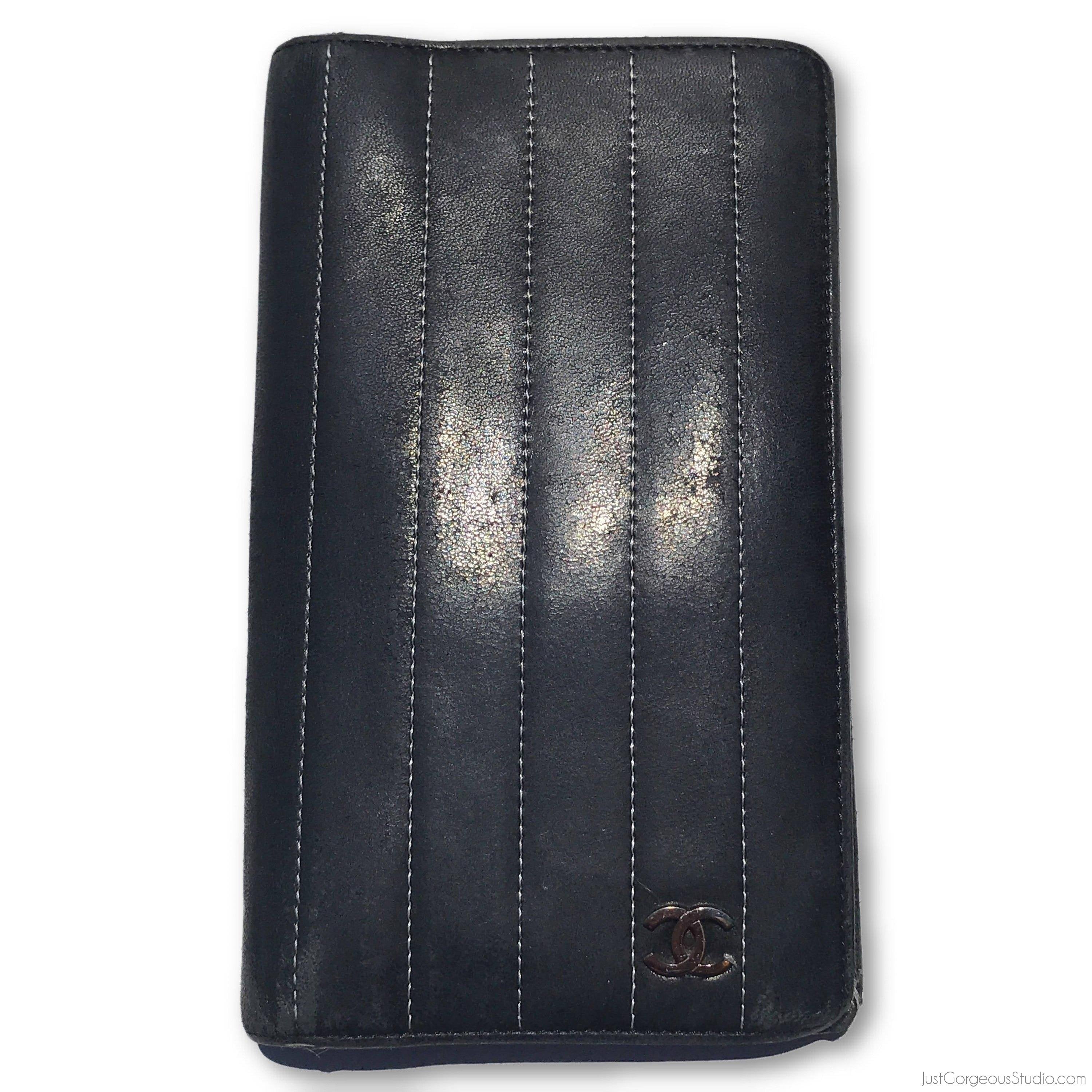 Chanel Blue Large Just Mademoiselle Leather Patent leather ref.999218 -  Joli Closet