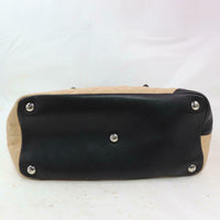 Chanel Ligne Cambon Tote Large-Bags-Chanel-black/beige-JustGorgeousStudio.com