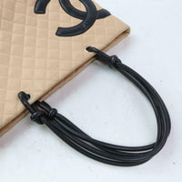 Chanel Ligne Cambon Tote Large-Bags-Chanel-black/beige-JustGorgeousStudio.com