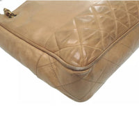 Chanel Matelasse Quilted CC Chain Tote-Bags-Chanel-Beige-JustGorgeousStudio.com