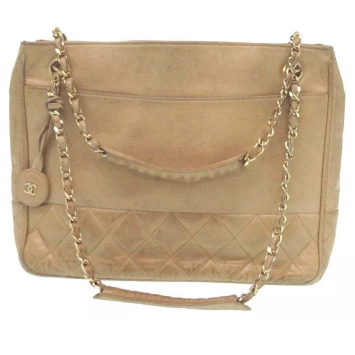 Chanel Matelasse Quilted CC Chain Tote