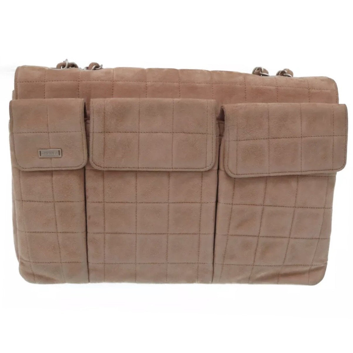 Chanel Quilted Chocolate Bar Multi-pocket Flap Bag