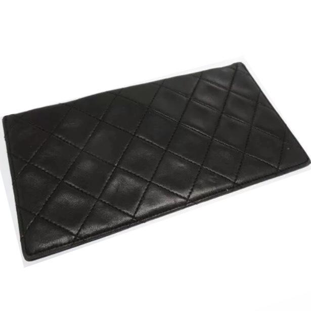 Chanel Quilted Long Clutch Wallet