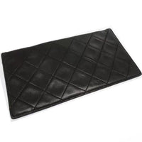 Chanel Quilted Long Clutch Wallet-Wallets & Clutches-Chanel-Black-JustGorgeousStudio.com