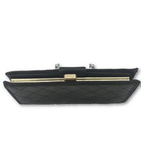 Chanel Quilted Portefeuille Wallet-Wallets & Clutches-Chanel-Black-JustGorgeousStudio.com