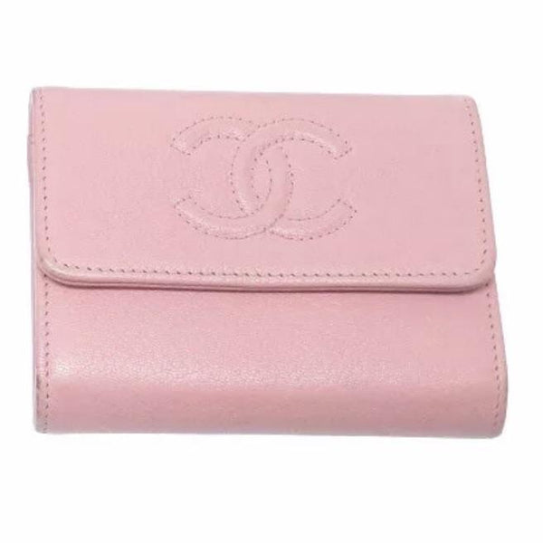 Chanel Timeless Card Wallet-Wallets & Clutches-Chanel-Pink-JustGorgeousStudio.com