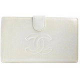 Chanel Timeless Caviar CC Wallet-Wallets & Clutches-Chanel-white-JustGorgeousStudio.com