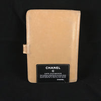 Chanel Timeless Leather Large Planner Agenda Cover-Agenda, Books, and Writing-Chanel-Tan-JustGorgeousStudio.com