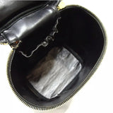 Chanel Vintage CC Logo Quilted Vanity Bag-Bags-Chanel-Black-JustGorgeousStudio.com