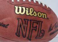 Charles Tillman Autographed Football-Sports Memorabilia-Just Gorgeous Studio-brown/Orange/White-JustGorgeousStudio.com
