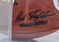 Charles Tillman Autographed Football-Sports Memorabilia-Just Gorgeous Studio-brown/Orange/White-JustGorgeousStudio.com