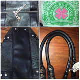 Charm & Luck Satchel Bag + Wallet-Bags-Charm & Luck-Black/Silver-JustGorgeousStudio.com