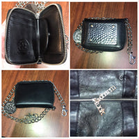 Charm & Luck Satchel Bag + Wallet-Bags-Charm & Luck-Black/Silver-JustGorgeousStudio.com