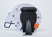 Chicago Bears Neon Lighted Helmet Set-Sports Memorabilia-Just Gorgeous Studio-Navy/Blue/Orange/White-JustGorgeousStudio.com