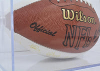 Chicago Bears Signed Football-Sports Memorabilia-Just Gorgeous Studio-Gold/White/Brown/Black-JustGorgeousStudio.com