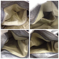 Chloé Paddington Limited Edition Silver/Pewter Color With Large Lock-Bags-Chloe-Silver-JustGorgeousStudio.com
