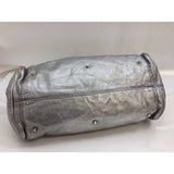 Chloé Paddington Limited Edition Silver/Pewter Color With Large Lock-Bags-Chloe-Silver-JustGorgeousStudio.com