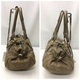 Chloé Paddington With Large Lock-Bags-Chloe-Beige/Tan/Taupe/Gold-JustGorgeousStudio.com