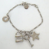 Chloe Padlock Charm Bracelet-Jewelry, Watches, & Sunglasses-Chloe-JustGorgeousStudio.com