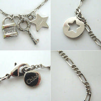 Chloe Padlock Charm Bracelet-Jewelry, Watches, & Sunglasses-Chloe-JustGorgeousStudio.com