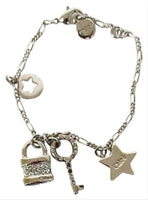Chloe Padlock Charm Bracelet-Jewelry, Watches, & Sunglasses-Chloe-JustGorgeousStudio.com