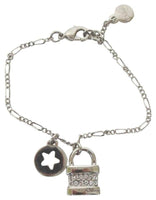 Chloe Padlock Charm Bracelet-Jewelry, Watches, & Sunglasses-Chloe-JustGorgeousStudio.com