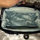 Coach Limited Edition Sequin Legacy Spotlight Kiss-lock-Bags-Coach-Pewter/blue/black/grey-JustGorgeousStudio.com