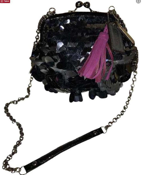 Coach Limited Edition Sequin Legacy Spotlight Kiss-lock-Bags-Coach-Pewter/blue/black/grey-JustGorgeousStudio.com