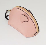 Coach Lunar New Year Pig Coin-Makeup Case-Wallets & Clutches-Coach-Pink/Gold-JustGorgeousStudio.com