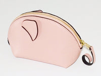 Coach Lunar New Year Pig Coin-Makeup Case-Wallets & Clutches-Coach-Pink/Gold-JustGorgeousStudio.com