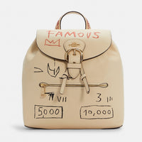 Coach X Jean Michel Basquiat Kleo Backpack-Bags-Coach-JustGorgeousStudio.com
