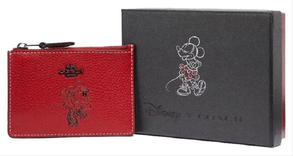 Coach x Disney Change Purse Card Wallet-Coach-red-JustGorgeousStudio.com