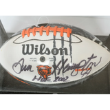 Dan Hampton Autographed Chicago Bears Football-Sports Memorabilia-Just Gorgeous Studio-Orange/White/navy/blue-JustGorgeousStudio.com