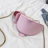 Dinosaur Cross Body Bag-Bags-Just Gorgeous Studio-Pink-JustGorgeousStudio.com