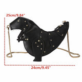 Dinosaur Cross Body Bag-Bags-Just Gorgeous Studio-Pink-JustGorgeousStudio.com