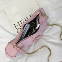 Dinosaur Cross Body Bag-Bags-Just Gorgeous Studio-Pink-JustGorgeousStudio.com