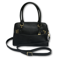Dooney & Bourke Bag with Cross body Strap-Bags-Dooney & Bourke-Black-JustGorgeousStudio.com