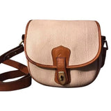 Dooney & Bourke Vintage Horseshoe Crossbody-Bags-Dooney & Bourke-Tan/brown-JustGorgeousStudio.com