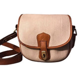 Dooney & Bourke Vintage Horseshoe Crossbody-Bags-Dooney & Bourke-Tan/brown-JustGorgeousStudio.com