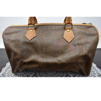 Etro Paisley Duffle Bag-Bags-Etro-Tan/wine-JustGorgeousStudio.com