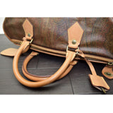 Etro Paisley Duffle Bag-Bags-Etro-Tan/wine-JustGorgeousStudio.com