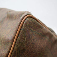 Etro Paisley Duffle Bag-Bags-Etro-Tan/wine-JustGorgeousStudio.com