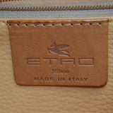 Etro Paisley Waves Tote Bag-Bags-Etro-Tan/wine-JustGorgeousStudio.com