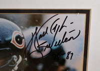 Framed Autographed Walter Payton Chicago Bears Photo-Sports Memorabilia-Just Gorgeous Studio-Orange/White/navy/blue/black-JustGorgeousStudio.com