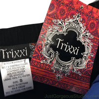 Gorgeous Floral Dress - Small-Clothing, Shoes & Accessories-Trixxi-Blue/black/white-Small-JustGorgeousStudio.com
