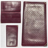 Gucci Bifold Long Wallet Monogram Leather-Agenda, Books, and Writing-Gucci-burgundy-JustGorgeousStudio.com