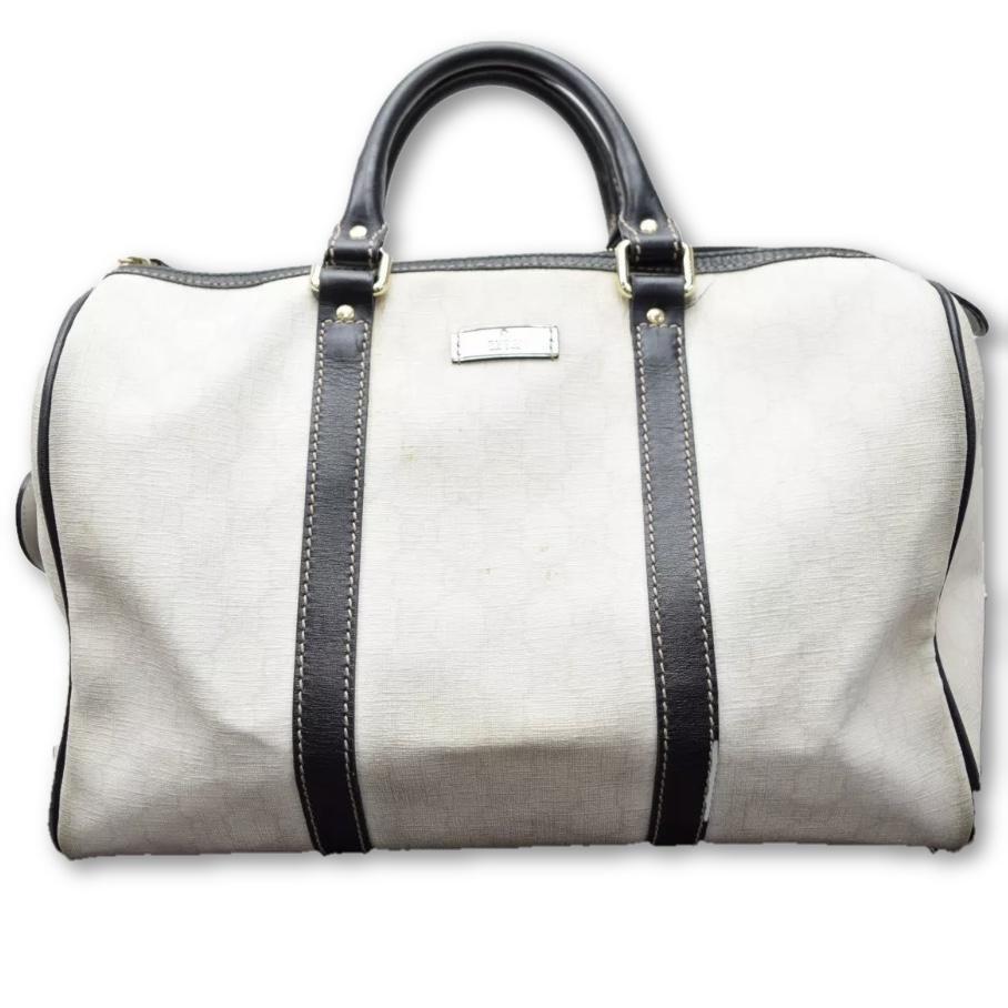 Gucci Vintage - Guccissima Joy Boston Bag - White - Leather Handbag -  Luxury High Quality - Avvenice