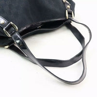 Gucci GG Logo Hobo Shoulder Bag-Bags-Gucci-Black-JustGorgeousStudio.com