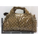 Gucci Hysteria GG Logo Handbag-Bags-Gucci-Gold/Tan/Brown-JustGorgeousStudio.com
