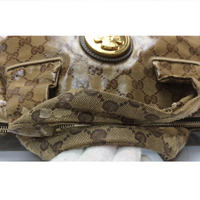Gucci Hysteria GG Logo Handbag-Bags-Gucci-Gold/Tan/Brown-JustGorgeousStudio.com